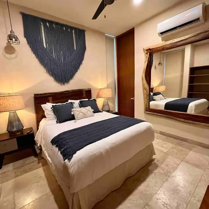 Espectacular Departamento En Aldea Zama Apartment Tulum