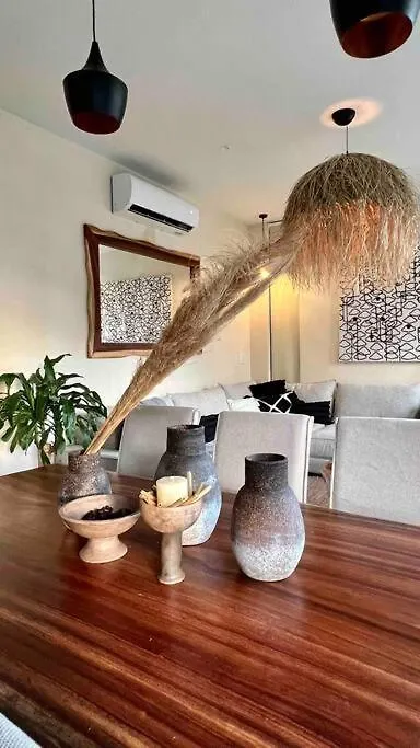 Espectacular Departamento En Aldea Zama Apartment Tulum