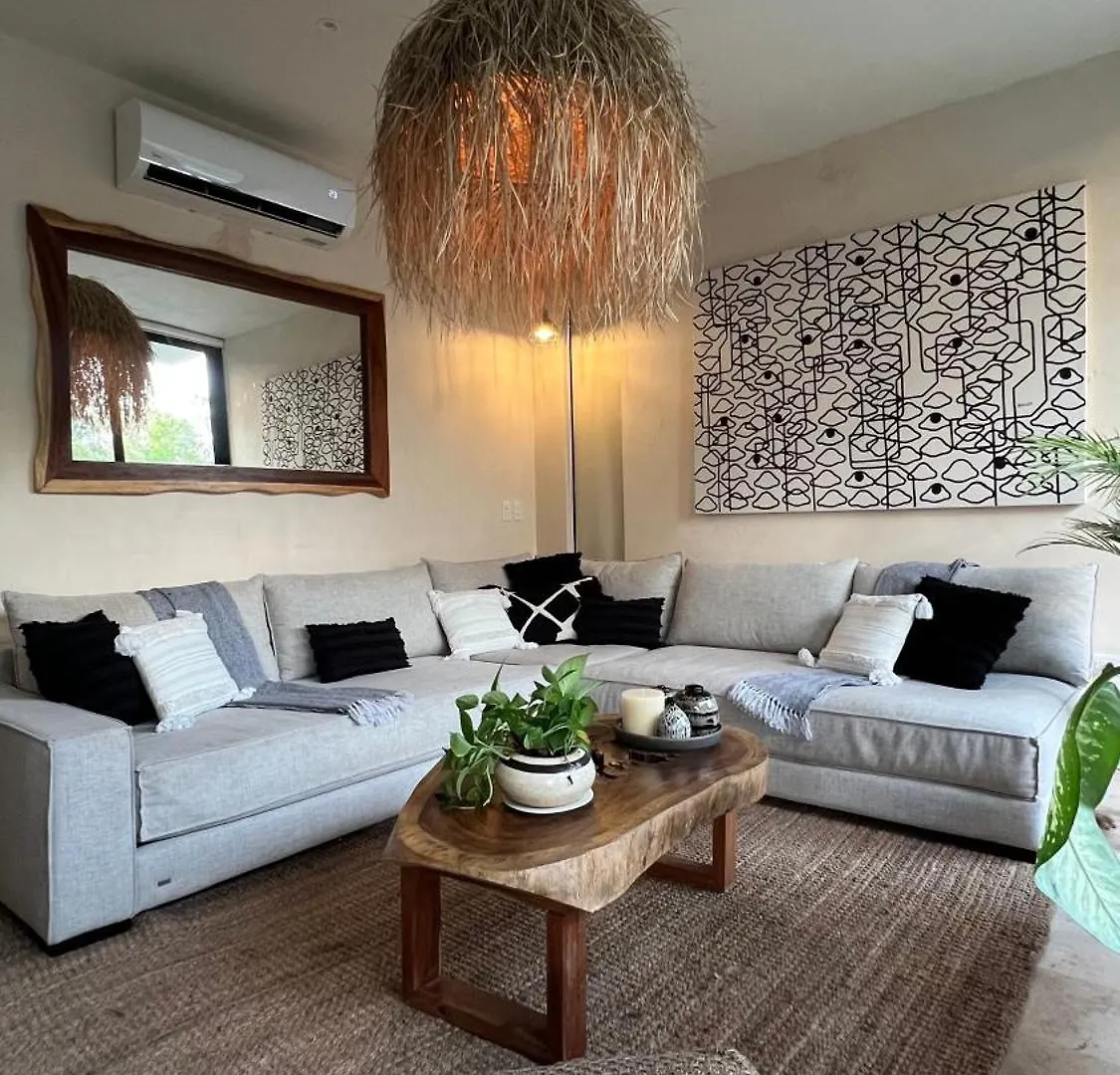 Espectacular Departamento En Aldea Zama Apartment Tulum